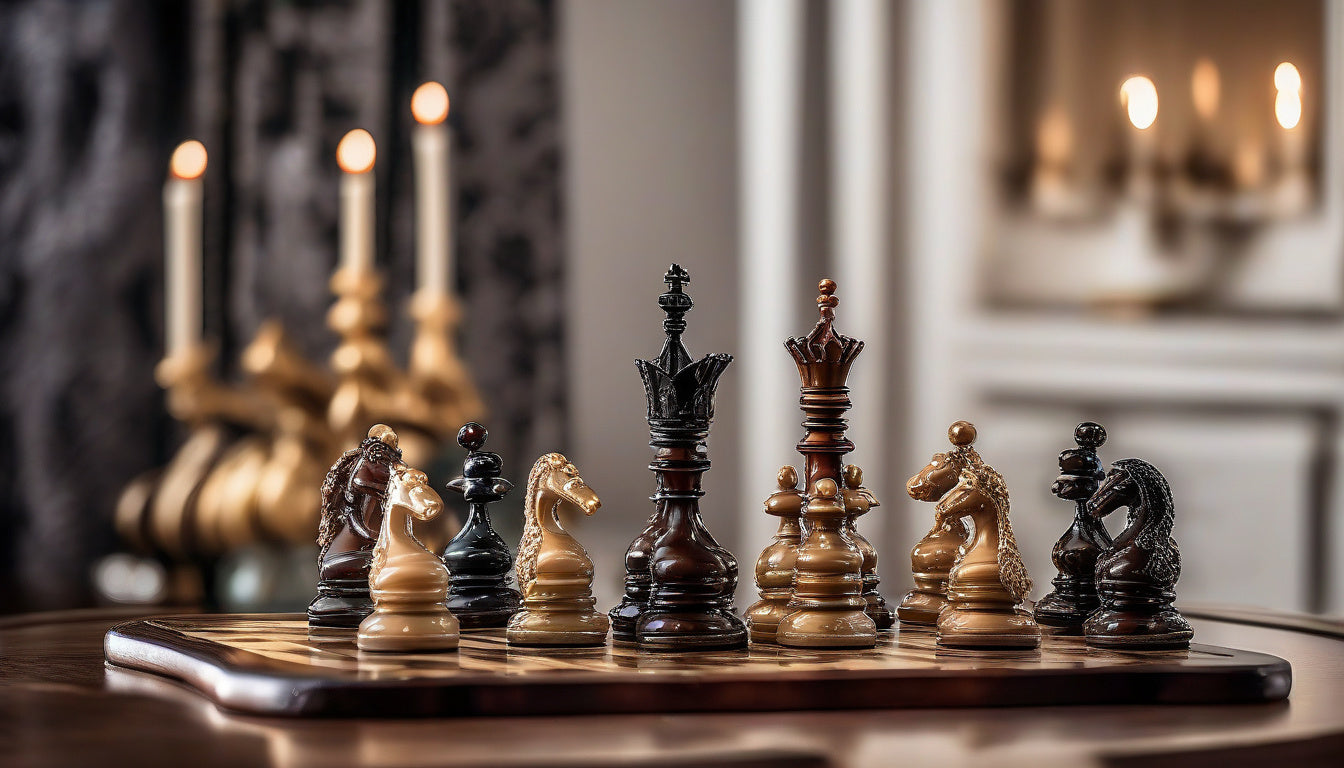 Discover Durable & Stylish Resin Chess Sets for Luxury Gifts and Decor