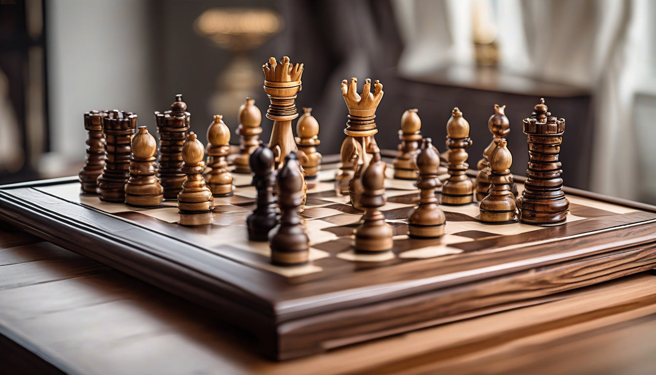 Explore Luxury Chess Sets: The Art of Fine Wood Craftsmanship