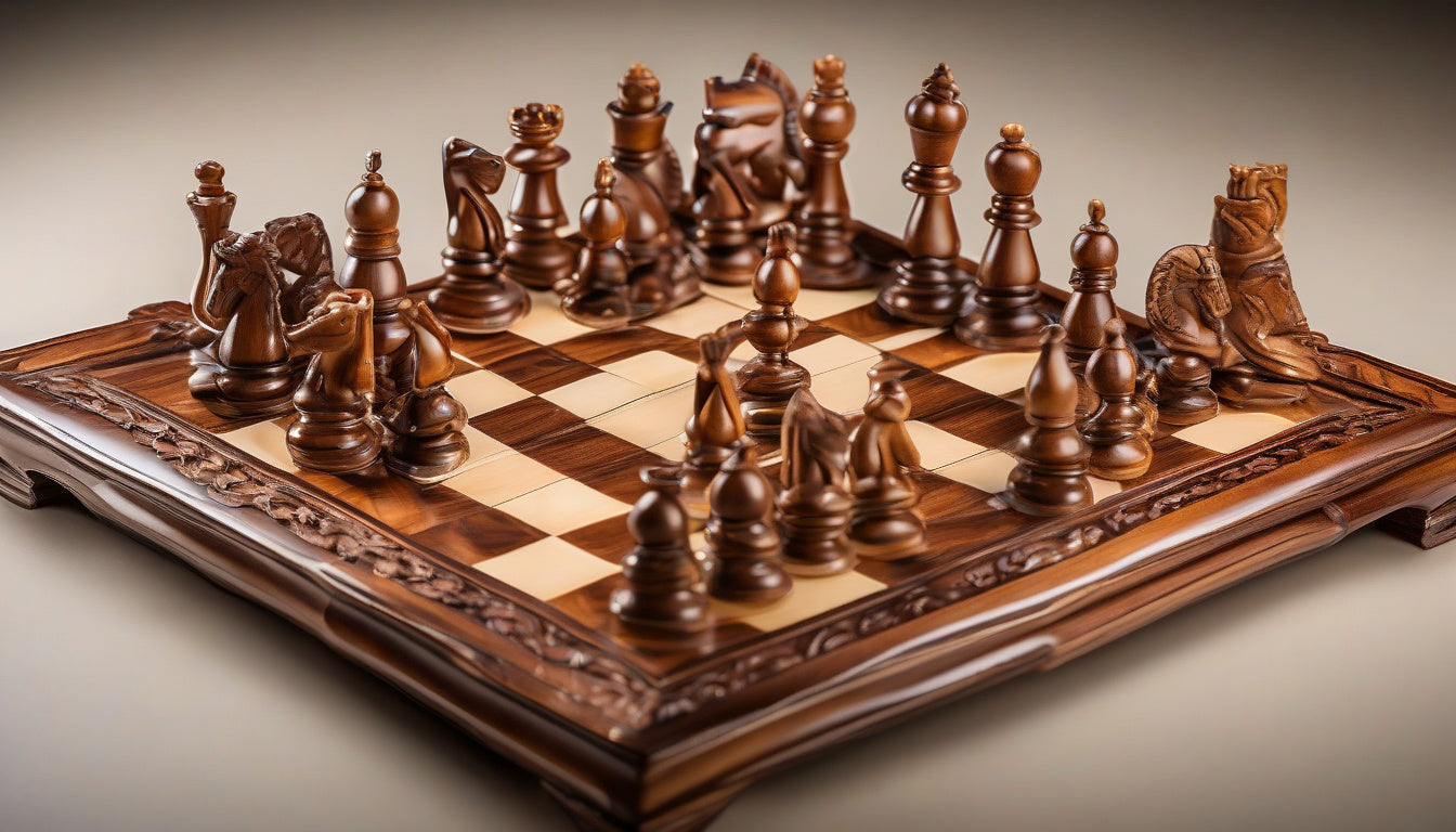 Elevate Your Game: The Art of Handmade Wooden Chess Sets for Elegance & Play
