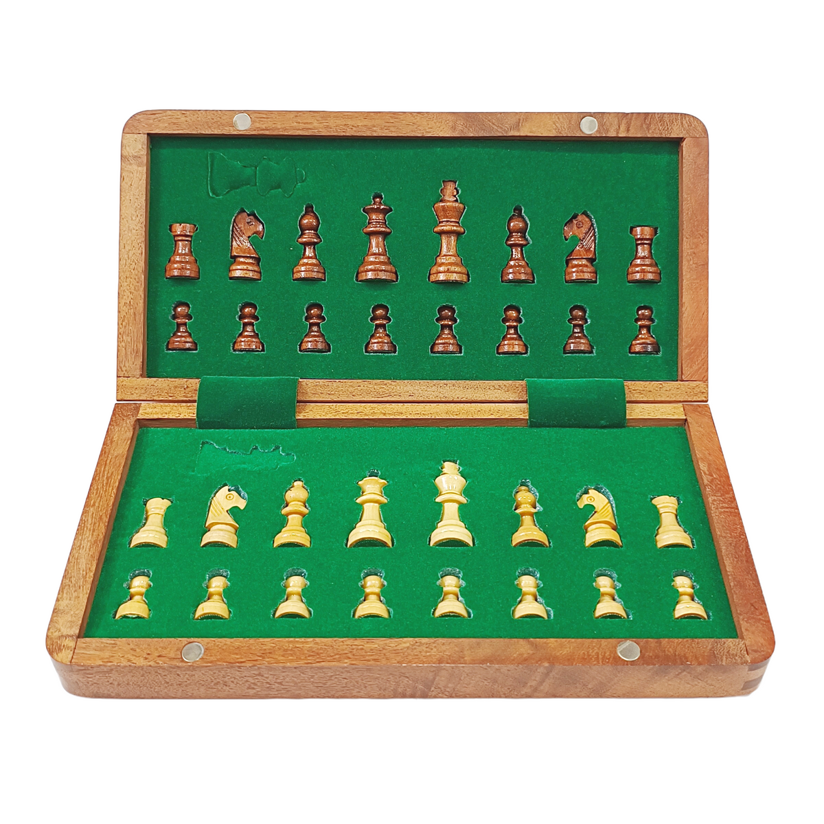 High Quality Magnetic Wooden Travel Chess Set