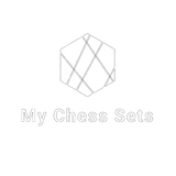 My chess sets logo white