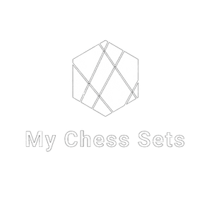 My chess sets logo white