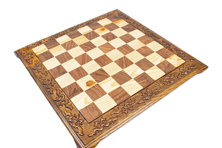 Hand Engraved Staunton Chess Set