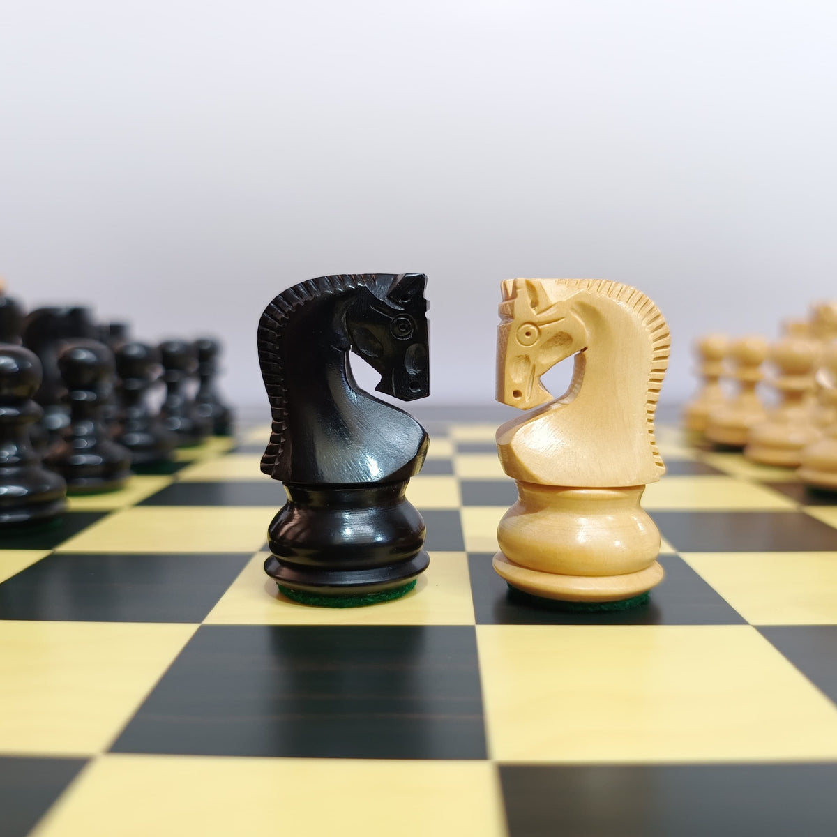 Russian Zagreb Chess Set With MDF Chess Board - 3.25 Inch King