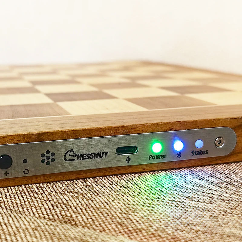 Chessnut Air Plus/Air + לוח שחמט עץ נייד שלם