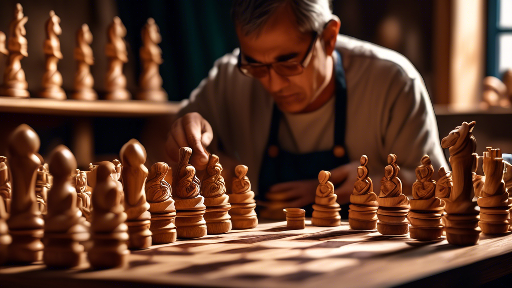 Crafting Elegance: The Art of Handcrafted Wooden Chess Sets${shop-name}