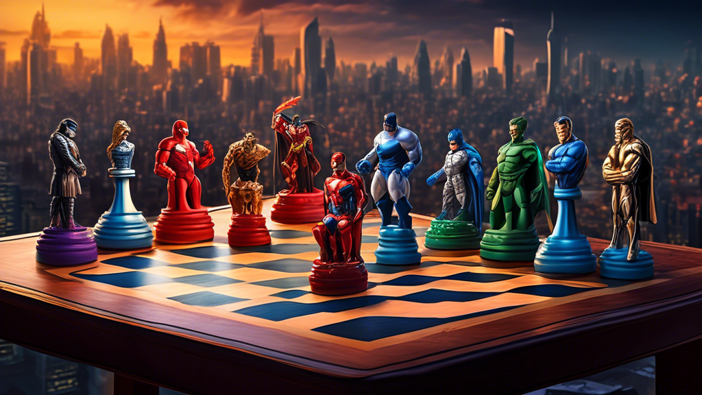 Unleash Your Inner Hero with These Superhero Chess Sets${shop-name}