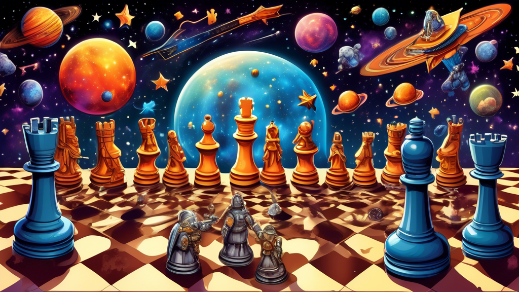 Exploring the Cosmos on the Chessboard: Space-Themed Chess Sets${shop-name}