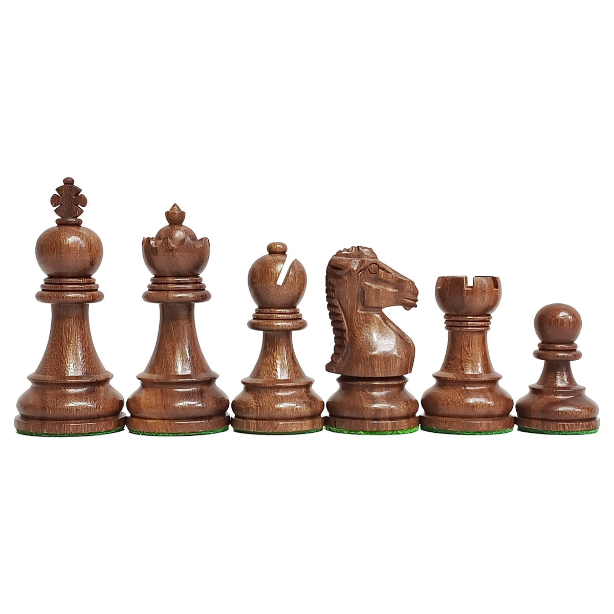 3.4” Taj Mahal Staunton Chess Set - Acacia & Boxwood My Chess Sets