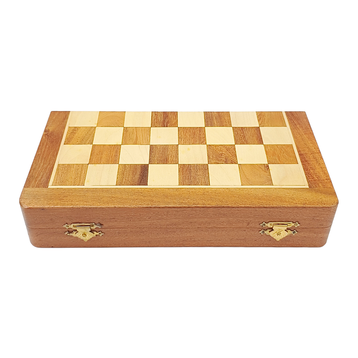 High Quality Magnetic Wooden  Travel Chess Set