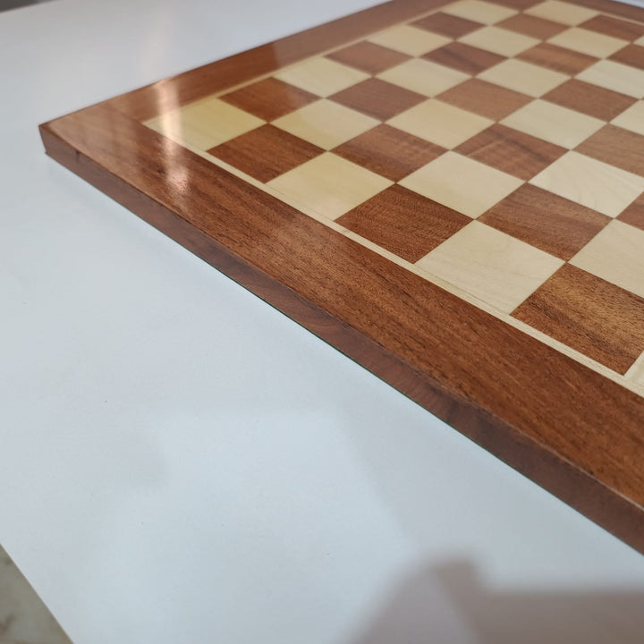 Handmade Professional Wooden Chess Board - Acacia and Boxwood