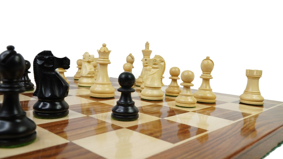 21” Professional Wooden Chess Set - Rosewood & Maplewood - My Chess Sets