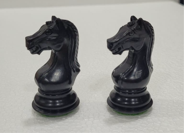 Limited Edition Anjan and Ebony Royal Chessmen Luxury Professional Chess Set - My Chess Sets