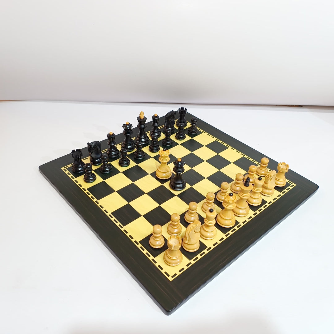 ערכת שחמט זאגרב עם לוח MDF - מלך בגובה 8.25 ס״מ