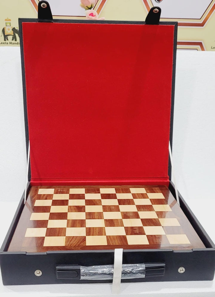 Limited Edition Anjan and Ebony Royal Chessmen Luxury Professional Chess Set - My Chess Sets