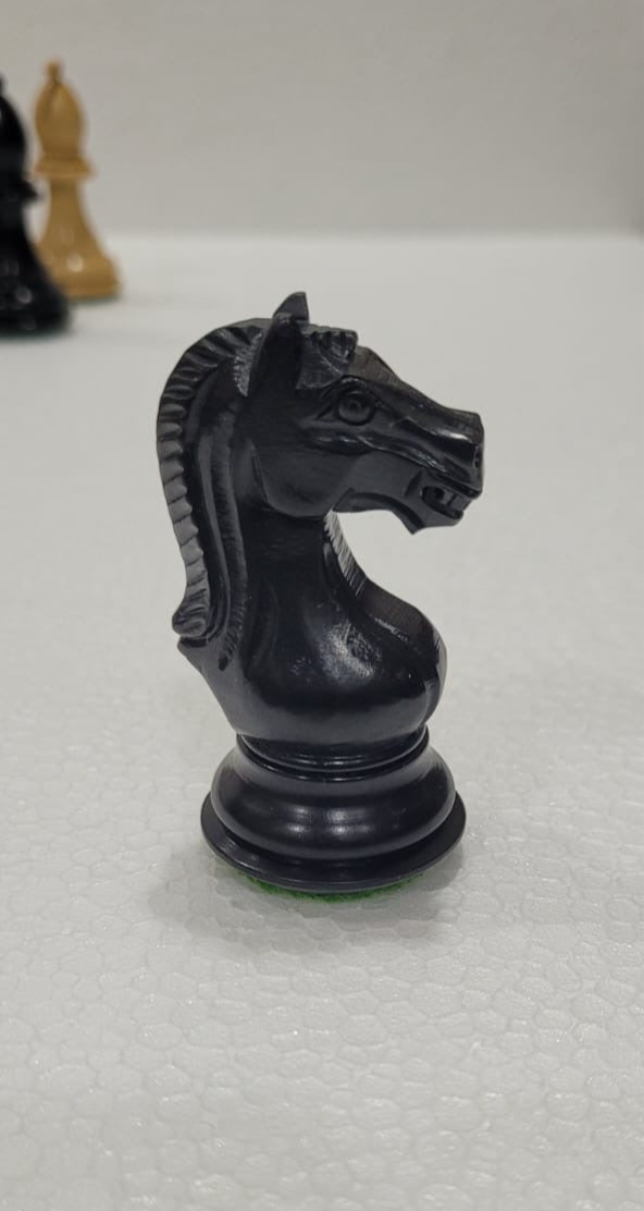 Limited Edition Anjan and Ebony Royal Chessmen Luxury Professional Chess Set - My Chess Sets