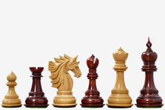 SHER-E-PUNJAB 4.6” King Luxury Triple Weighted Chess Set My Chess Sets