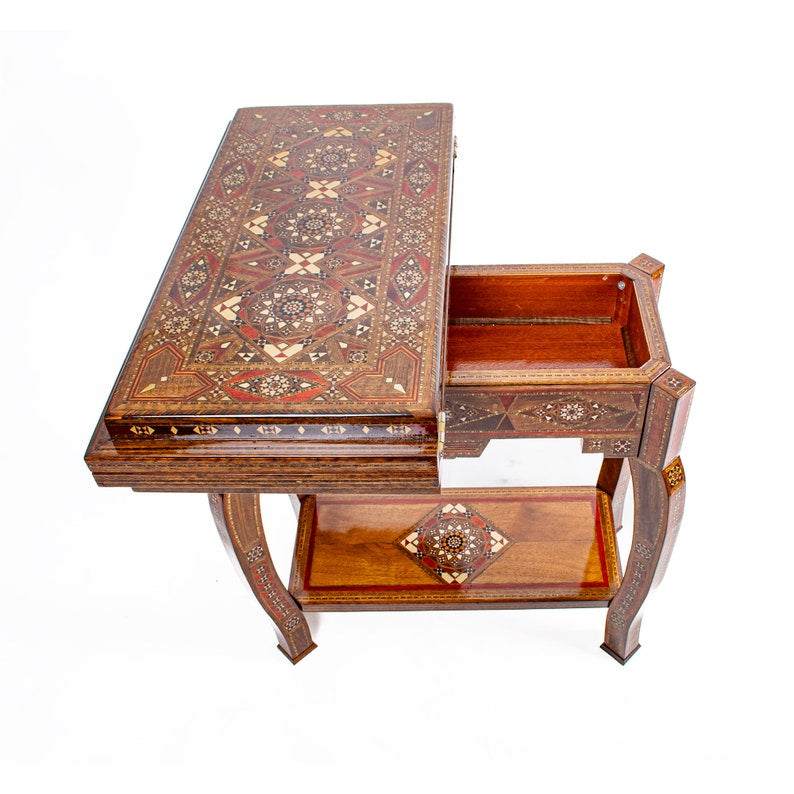 Limited Edition Chess & Backgammon Table