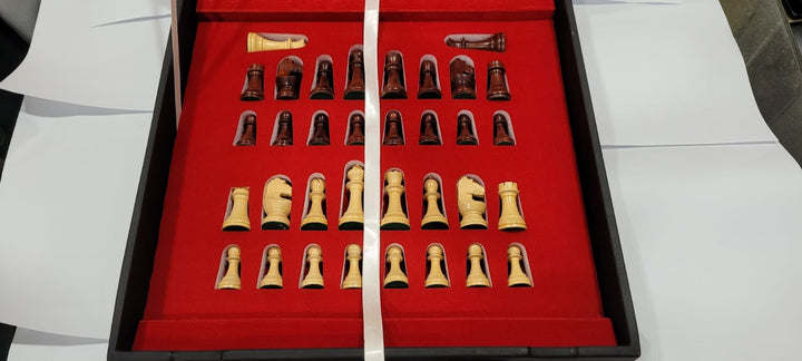 Official FIDE World Chess Championship Chess Set - Brown