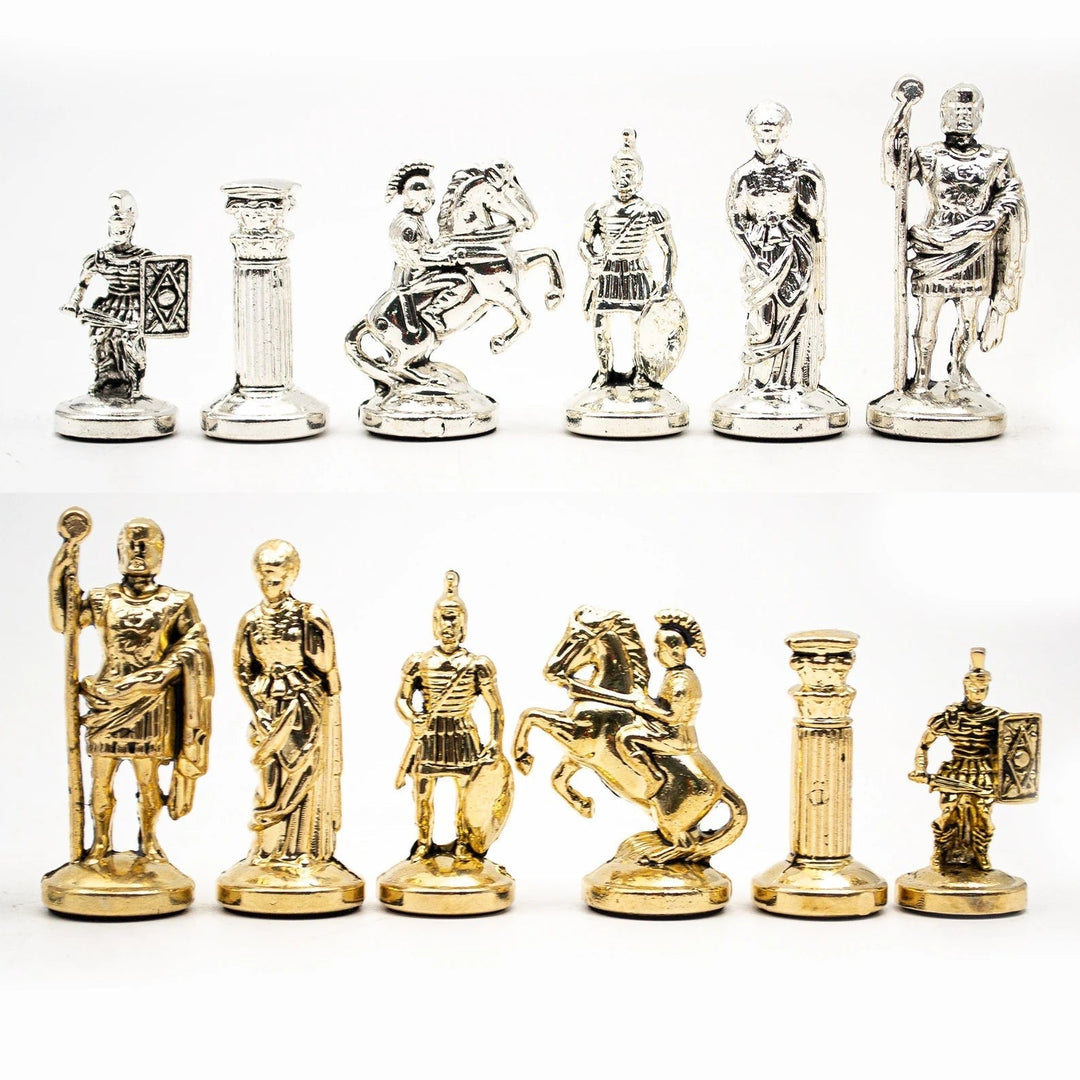 Roman Soldiers Themed Army Luxury Chess Set With Storage Units My Chess Sets