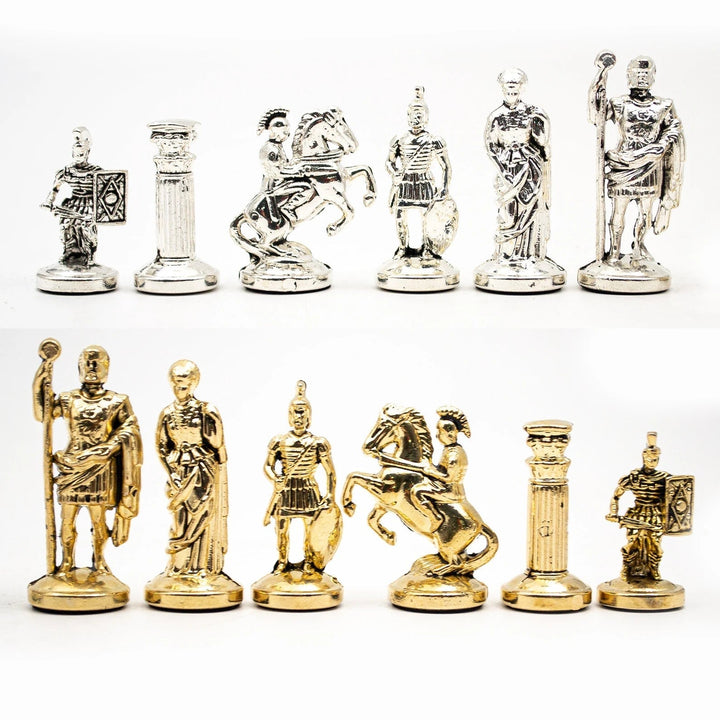 Roman Soldiers Themed Army Luxury Chess Set With Storage Units My Chess Sets