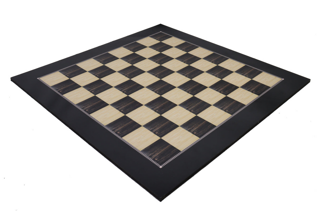 Emperor Series 4.25” Wooden Chess Pieces Set with 19” Wooden Laminated Chess Board My Chess Sets