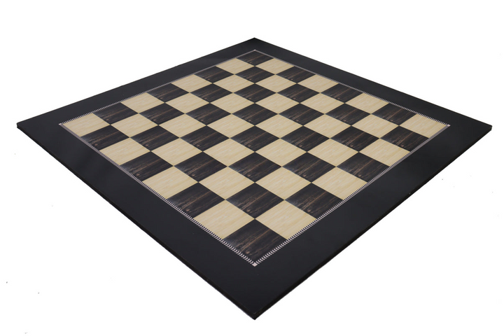 Emperor Series 4.25” Wooden Chess Pieces Set with 19” Wooden Laminated Chess Board My Chess Sets