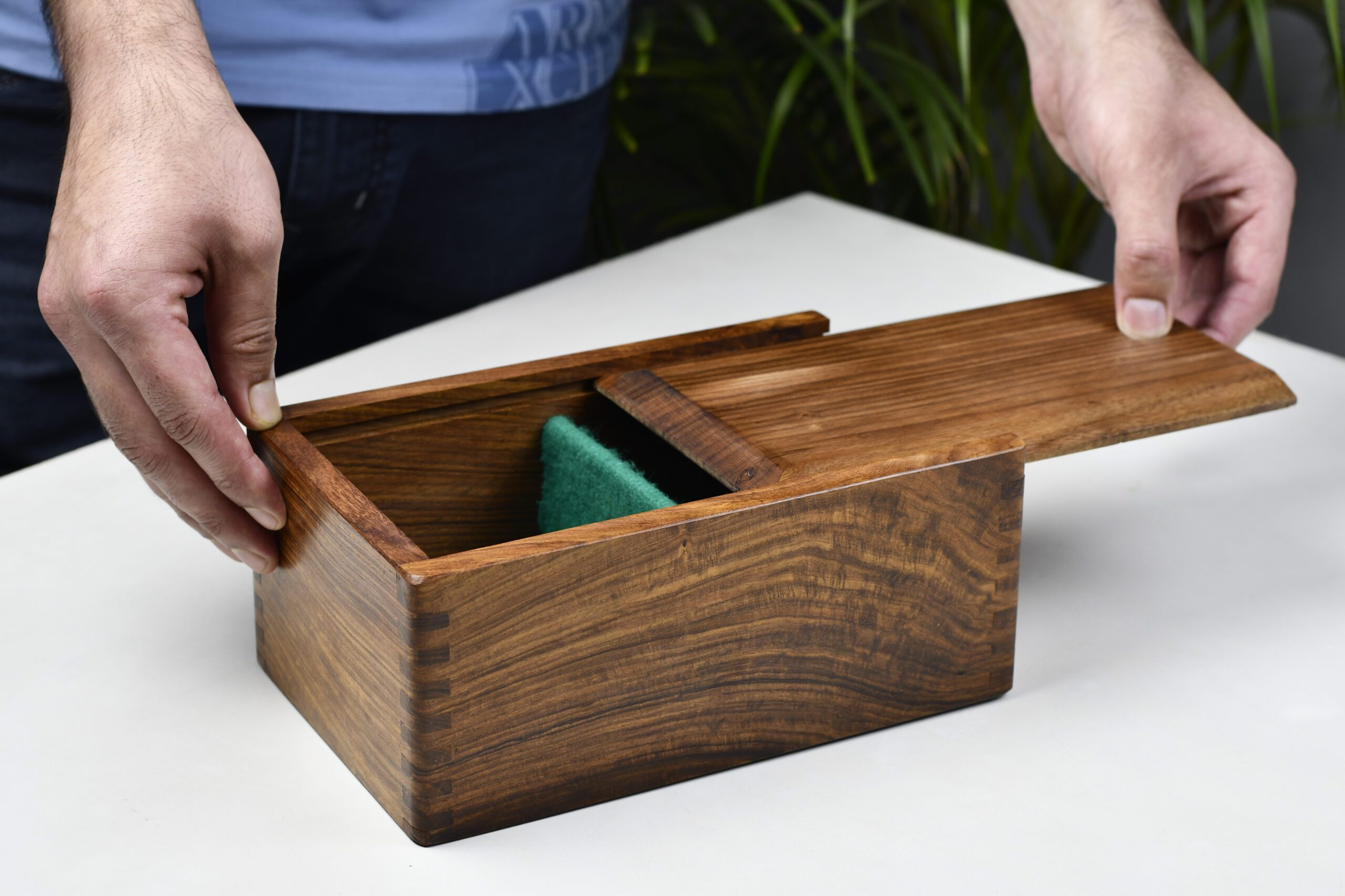 Tournament Wooden Chess Storage Box - 4.5″ King My Chess Sets