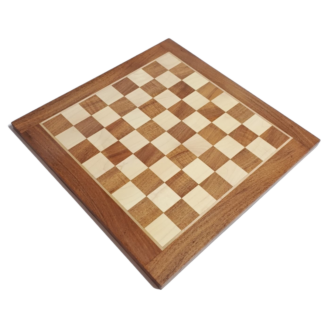 Handmade Professional Wooden Chess Board - Acacia and Boxwood