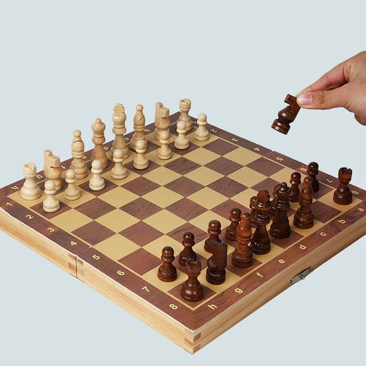 Folding Chess Set (Walnut)My Chess Sets