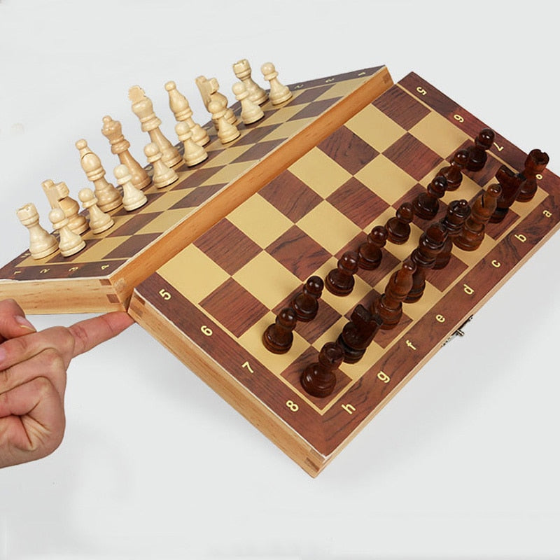 Folding Chess Set (Walnut)My Chess Sets