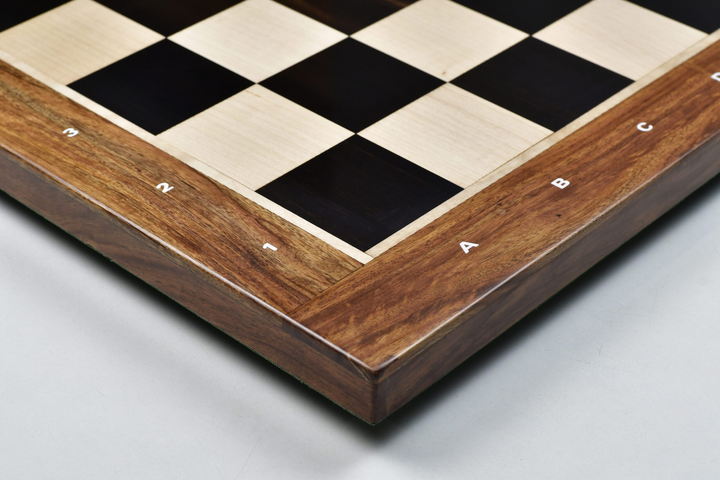 23″ – 60 mm Square: Solid Wooden Indian Notation Chess Board My Chess Sets
