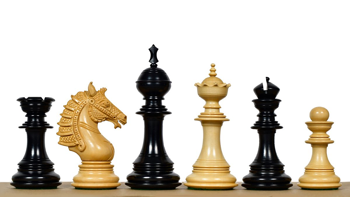 4.5″ King The Sikh Empire Series Triple Weighted Chess Pieces My Chess Sets