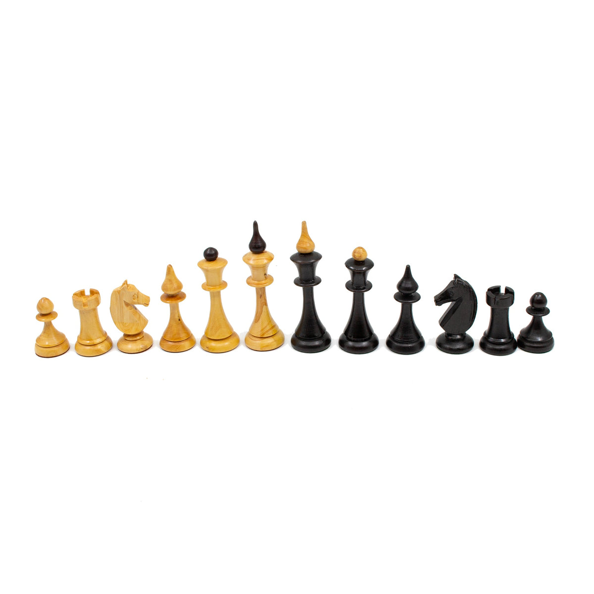 Latvian Style Chess Pieces