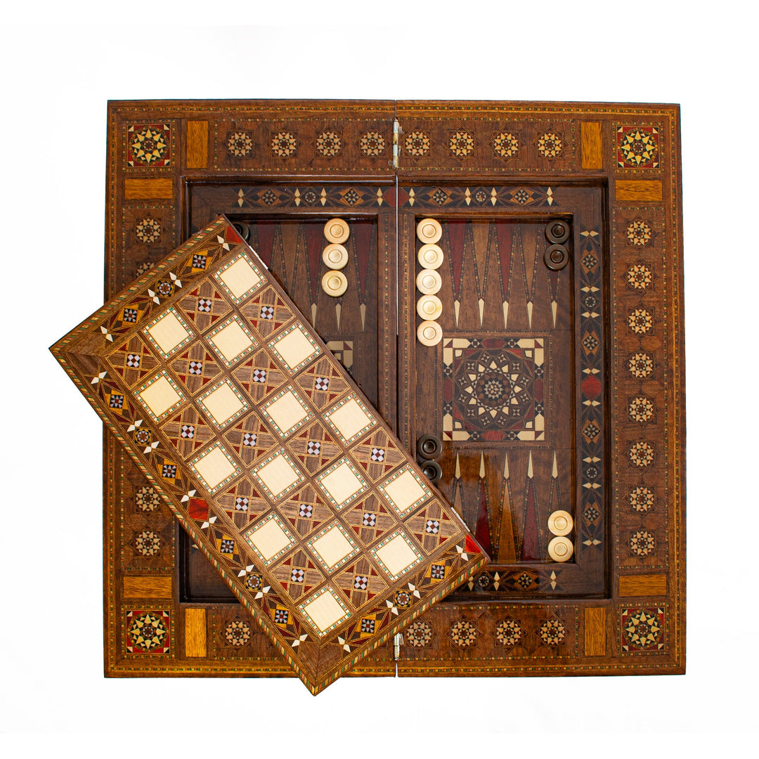 Limited Edition Chess & Backgammon TableMy Chess Sets