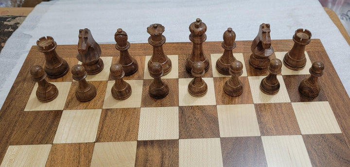 Official FIDE World Chess Championship Chess Set - Brown