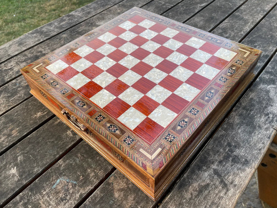 Handmade Luxury Chess Set (Storage & Personalization)My Chess Sets